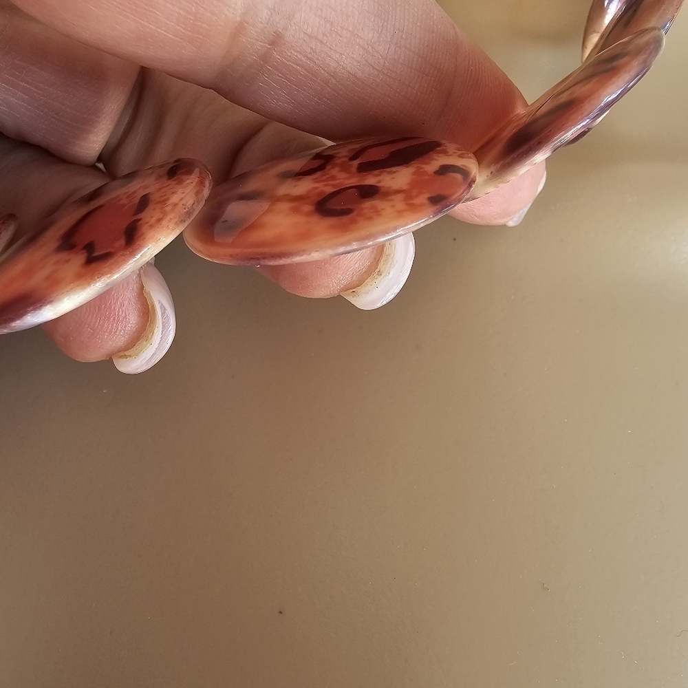 Tortoise Shell Necklace - Picture 5 of 6